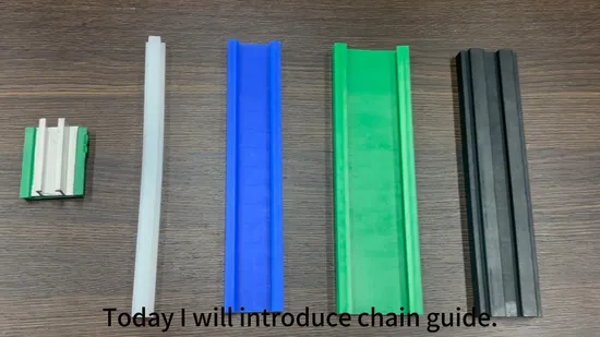 High Quality UHMW-PE 12b-1 3/4'' Roller Chain Guide